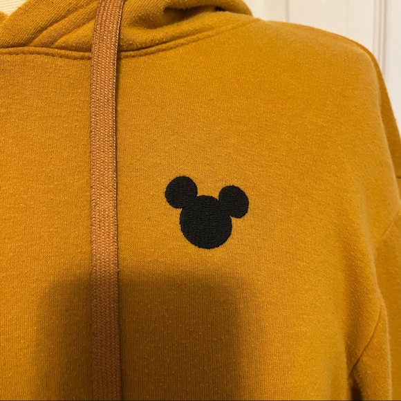 H&M x Disney Yellow Mickey Hoodie, Medium - Picture 4 of 8